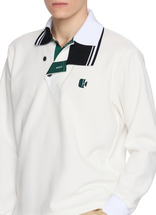  - KOLOR - Hybrid Polo Sweater