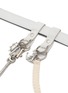 Detail View - Click To Enlarge - KOLOR - Key Charm Braided Suede Belt
