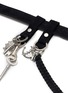 Detail View - Click To Enlarge - KOLOR - Key Charm Braided Suede Belt
