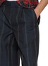  - KOLOR - Hybrid Waistband Straight Leg Chequered Pants