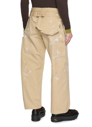 Back View - Click To Enlarge - KOLOR - Distressed Paint Splash Pants