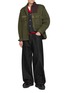Figure View - Click To Enlarge - KOLOR - Hybrid Cotton Jacket