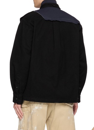 Back View - Click To Enlarge - KOLOR - Hybrid Cotton Jacket
