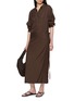 Figure View - Click To Enlarge - LE17SEPTEMBRE - Long Sleeve Fluid Wrap Dress