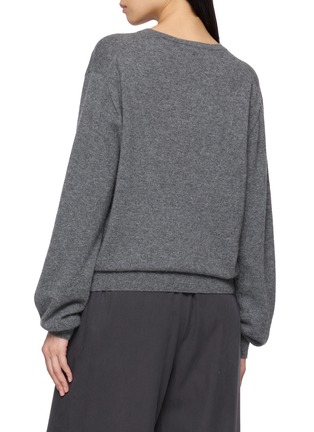 Back View - Click To Enlarge - LE17SEPTEMBRE - V-Neck Cashmere Sweater