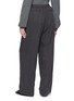 Back View - Click To Enlarge - LE17SEPTEMBRE - Drawstring Waistband Silky Pants
