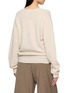 Back View - Click To Enlarge - LE17SEPTEMBRE - Tie-Hem V-Neck Knit Sweater
