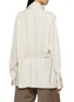 Back View - Click To Enlarge - LE17SEPTEMBRE - Long Sleeve Fluid Scarf Detail Shirt