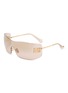 MIU MIU Main Collection Rectangle Sunglasses