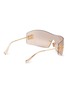 Figure View - Click To Enlarge - MIU MIU - Main Collection Rectangle Sunglasses