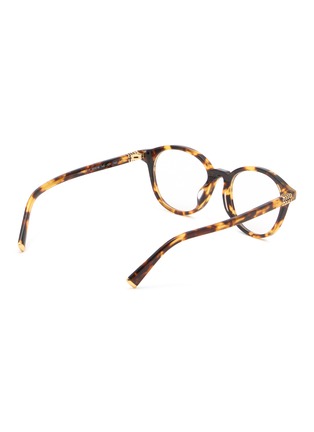 Figure View - Click To Enlarge - MIU MIU - Main Collection Round Optical Glasses