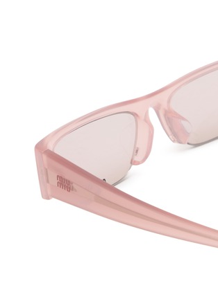 Detail View - Click To Enlarge - MIU MIU - Main Collection Rectangle Sunglasses