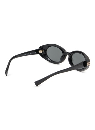 Figure View - Click To Enlarge - MIU MIU - Main Collection Oval Sunglasses