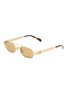 MIU MIU Main Collection Oval Sunglasses