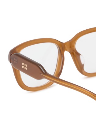 Detail View - Click To Enlarge - MIU MIU - Main Collection Square Optical Glasses