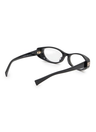 Figure View - Click To Enlarge - MIU MIU - Main Collection Oval Optical Glasses