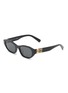 MIU MIU Miu Glimpse Oval Sunglasses