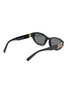 Figure View - Click To Enlarge - MIU MIU - Miu Glimpse Oval Sunglasses