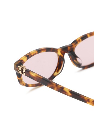 Detail View - Click To Enlarge - MIU MIU - Miu Regard Rectangle Sunglasses