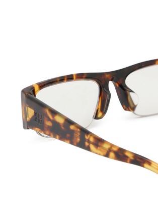 Detail View - Click To Enlarge - MIU MIU - Main Collection Rectangular Optical Glasses