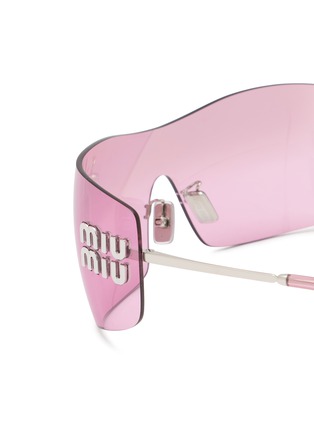 Detail View - Click To Enlarge - MIU MIU - Main Collection Rectangle Sunglasses
