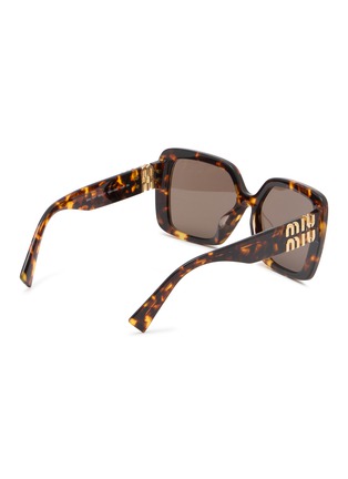 Figure View - Click To Enlarge - MIU MIU - Main Collection Square Sunglasses