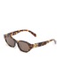 MIU MIU Miu Glimpse Oval Sunglasses