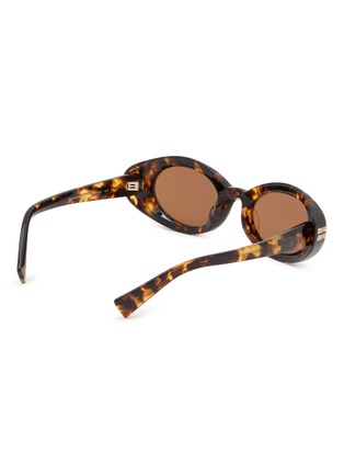 Figure View - Click To Enlarge - MIU MIU - Main Collection Oval Sunglasses