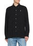 BARRIE Logo Embroidered Vichy Button Down Shirt