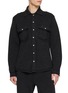 BARRIE Cashmere Cotton Denim Overshirt
