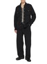Figure View - Click To Enlarge - BARRIE - Cashmere Cotton Denim Overshirt