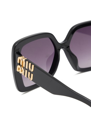Detail View - Click To Enlarge - MIU MIU - Main Collection Square Sunglasses