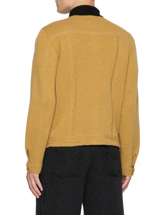 Back View - Click To Enlarge - BARRIE - Chest Pocket Fitted Jacket