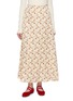 Main View - Click To Enlarge - INTO THE EAST - Hibiscus Vine Print Long Skirt