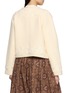 Back View - Click To Enlarge - INTO THE EAST - Hibiscus Vine Hand Embroidered Knit Jacket