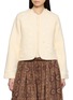 INTO THE EAST Hibiscus Vine Hand Embroidered Knit Jacket