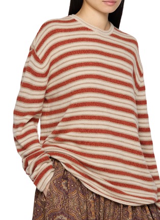  - INTO THE EAST - Striped Crewneck Sweater