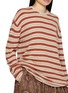  - INTO THE EAST - Striped Crewneck Sweater