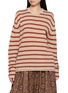 Main View - Click To Enlarge - INTO THE EAST - Striped Crewneck Sweater