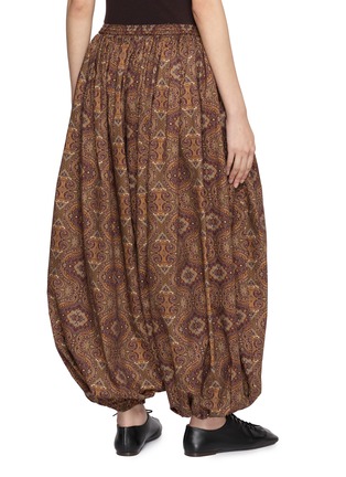 Back View - Click To Enlarge - INTO THE EAST - Brocade Lantern Pants