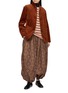 Figure View - Click To Enlarge - INTO THE EAST - Brocade Lantern Pants