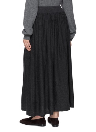 Back View - Click To Enlarge - INTO THE EAST - Gathered Long Skirt