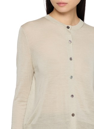  - INTO THE EAST - Crewneck Knit Cardigan