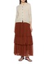 Figure View - Click To Enlarge - INTO THE EAST - Crewneck Knit Cardigan