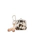 Y'S Metal Clasp Leather Key Charm