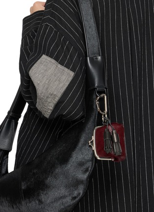 Figure View - Click To Enlarge - Y'S - Metal Clasp Leather Key Charm