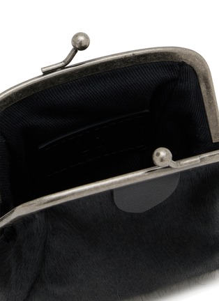 Detail View - Click To Enlarge - Y'S - Metal Clasp Leather Key Charm