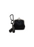 Y'S Metal Clasp Leather Key Charm