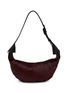 Y'S Banana Shape Leather Bag