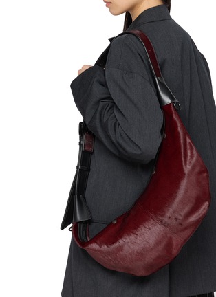 Figure View - Click To Enlarge - Y'S - Banana Shape Leather Bag